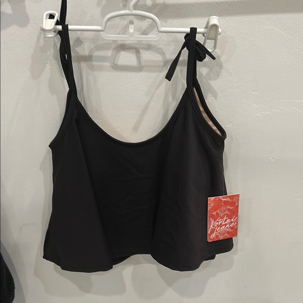Kortni Jeane Black and Gold Swimwear
